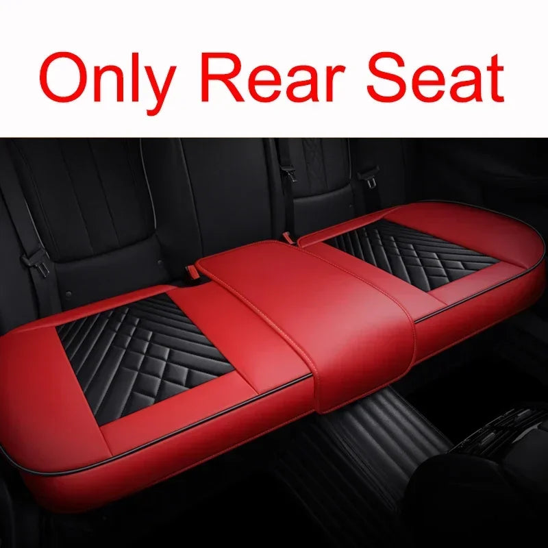 Full Coverage Pu Leather Car Seat Cover Cushion for AUDI Q5 Q2 Q3 Q6 Q7 Q8 S1 S4 S5 S6 SQ5 RS3 RS4 RS5 RS6 TT Auto Accessories