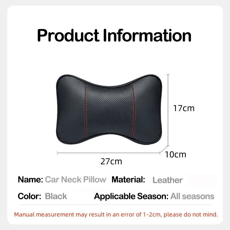 Car Headrest Pillow Neck Rest Seat Belt Protection Shoulder Pads For Mitsubishi Asx Lancer Outlander Pajero Ralliart Accessories