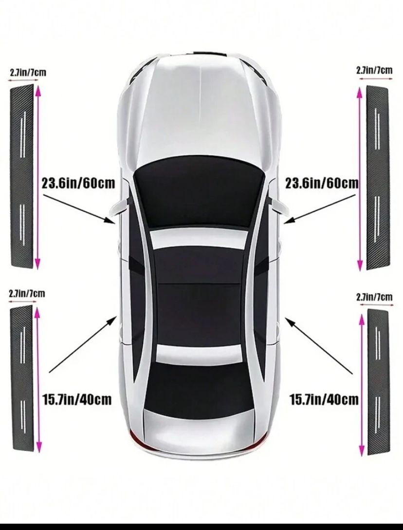 SEUILS DE PORTES DE VOITURE