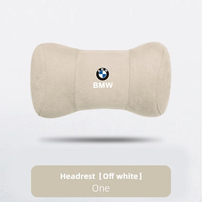 BMW Exclusive Car Headrest Soft Support High-end Neck Pillow Auto Interior For BMW E46 E90 E60 F10 F30 E39 E36 F20 G20 E92 X3 X