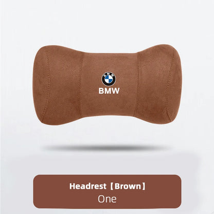 BMW Exclusive Car Headrest Soft Support High-end Neck Pillow Auto Interior For BMW E46 E90 E60 F10 F30 E39 E36 F20 G20 E92 X3 X