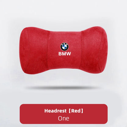 BMW Exclusive Car Headrest Soft Support High-end Neck Pillow Auto Interior For BMW E46 E90 E60 F10 F30 E39 E36 F20 G20 E92 X3 X